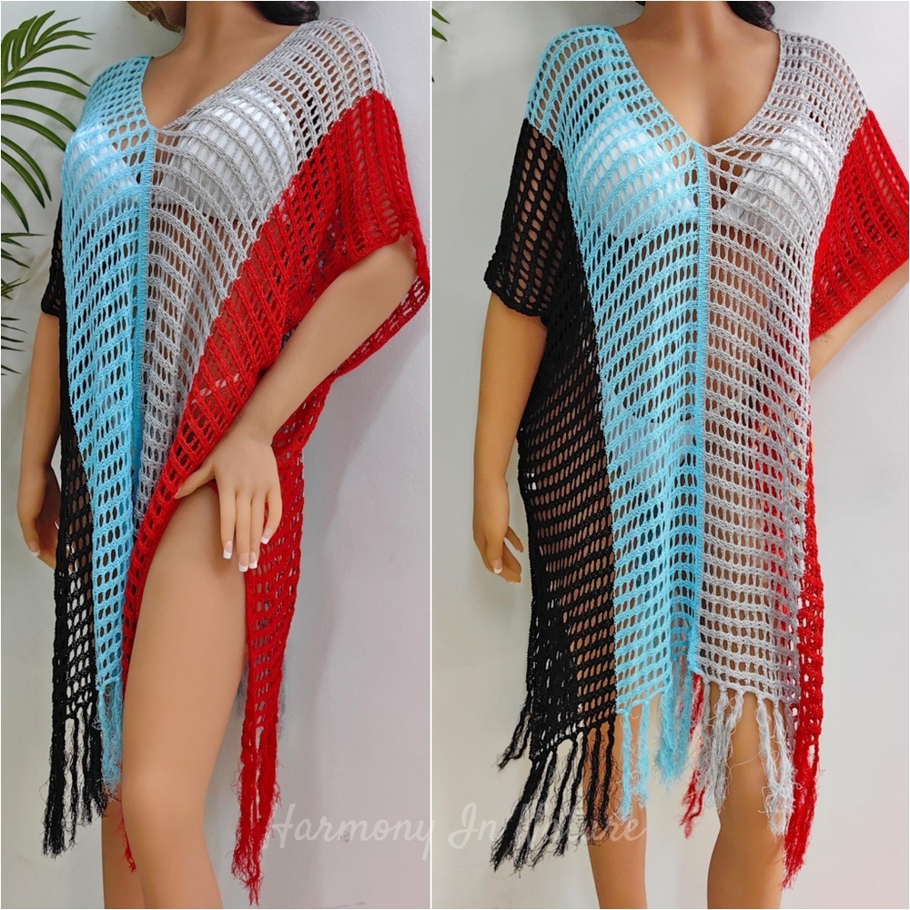 Island Hues Cover-Up - Black